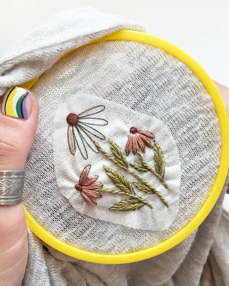 Wildflower Embroidery Stick and Stitch Pack