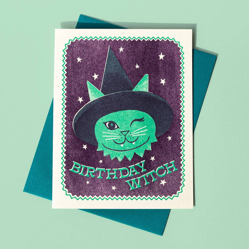 Birthday Witch Card