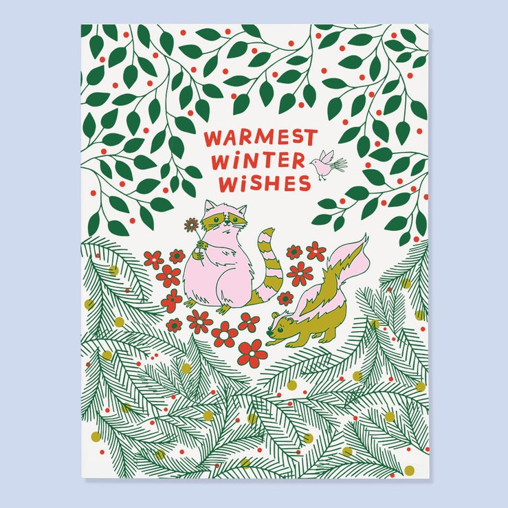 Woodland Warmest Wishes Card