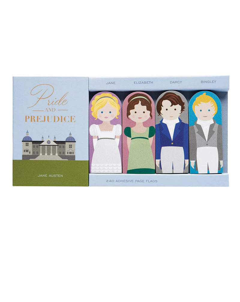 Pride and Prejudice Classic Characters Page Flags