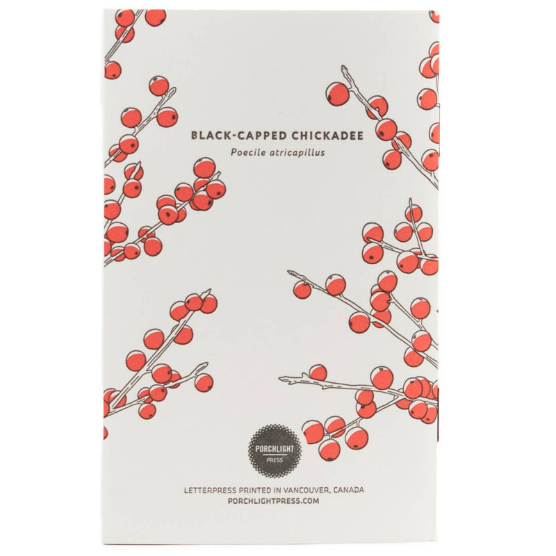 Black-capped Chickadee Pocket Notebook