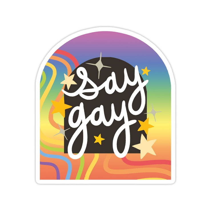 Say Gay Sticker