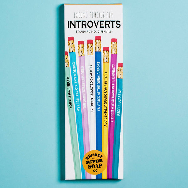 Excuse Pencils for Introverts