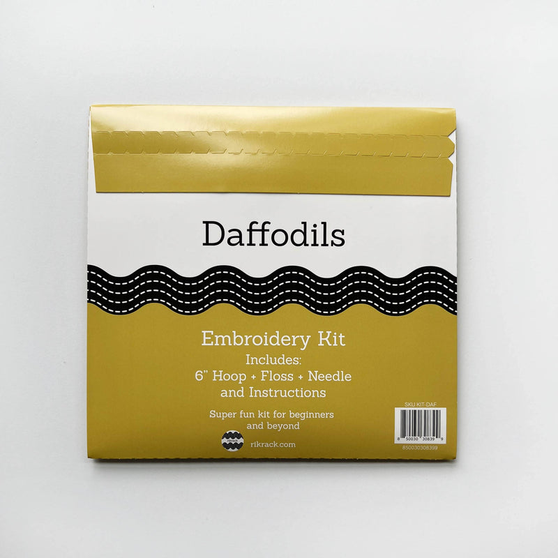 Daffodil Embroidery Kit