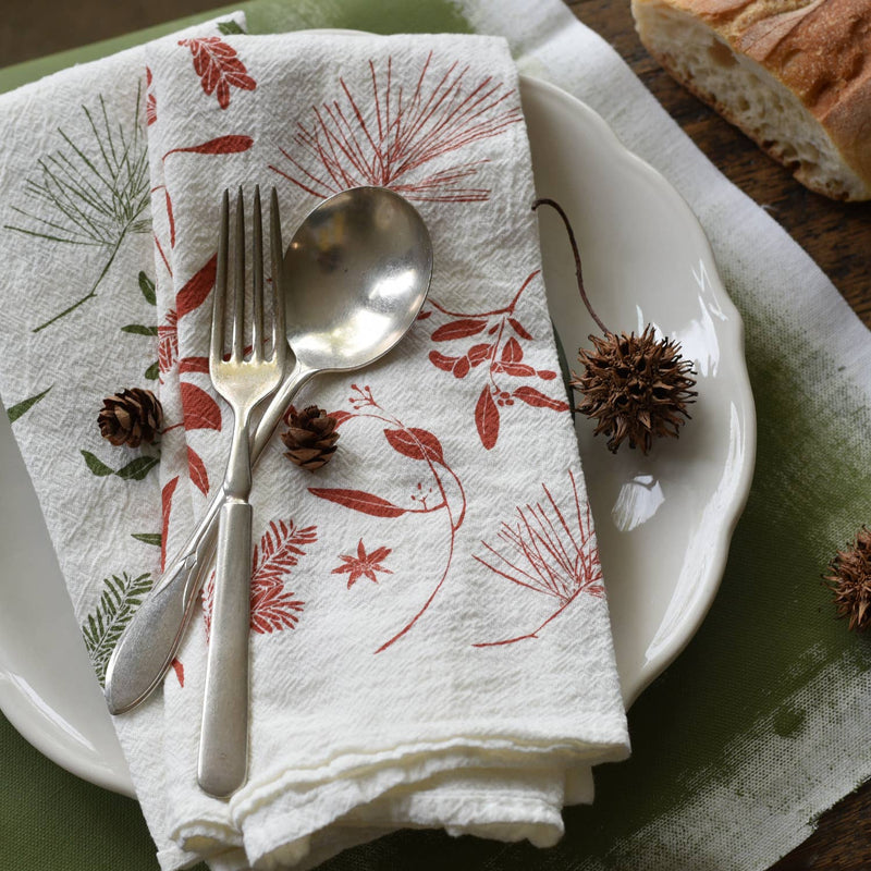 Mixed Boughs + Berries Napkins / Set of 4