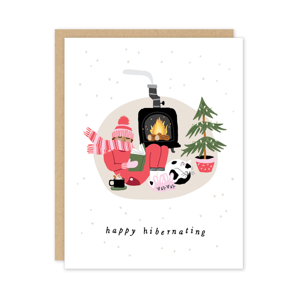 Happy Hibernating Holiday Card