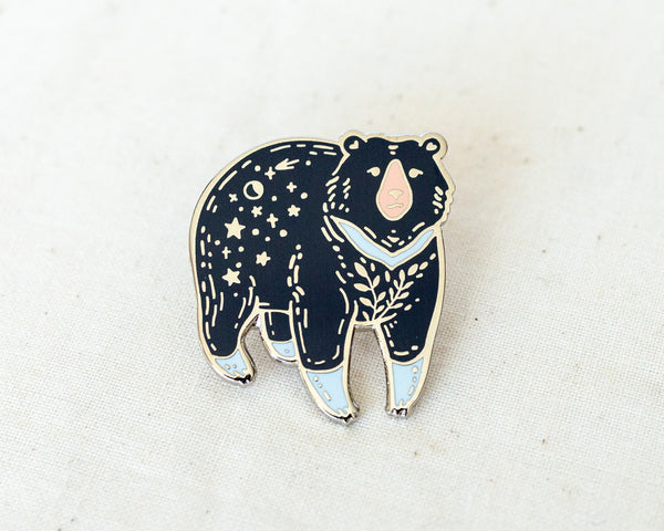 Moon Bear Enamel Pin